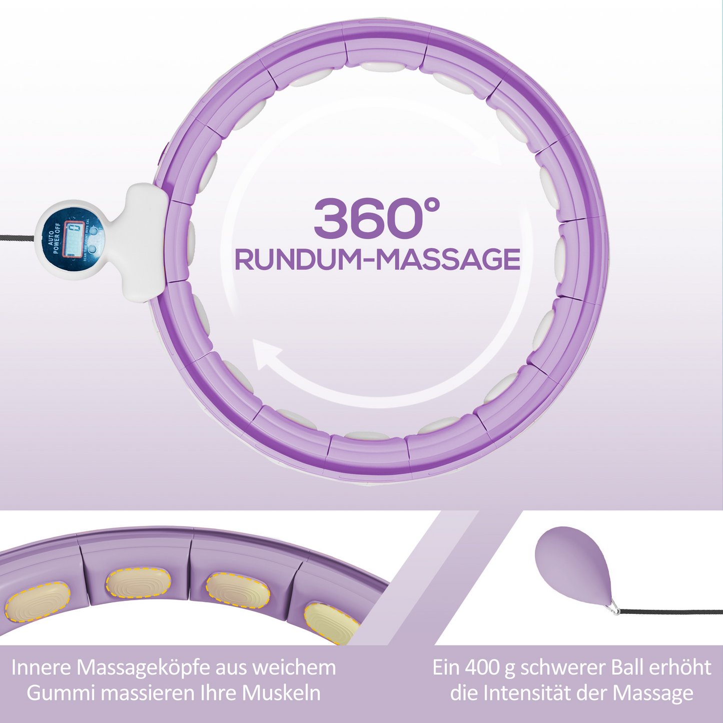 Smart Hula Hoop | Fitnessreifen für Zuhause | Daily Deals 24